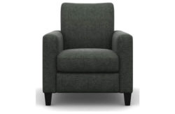 Heart of House Harrison Fabric Chair - Pewter